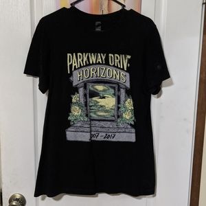 Parkway Drive Horizons 10 Year Anniversary Music Band Metal T-Shirt Medium